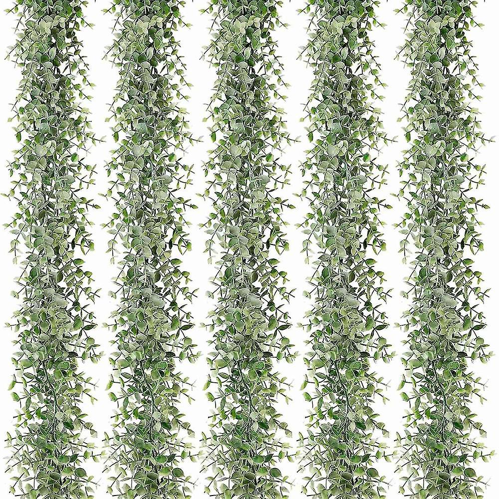 5 Packs 30ft Artificial Eucalyptus Compatible Wedding Table Backdrop Arch