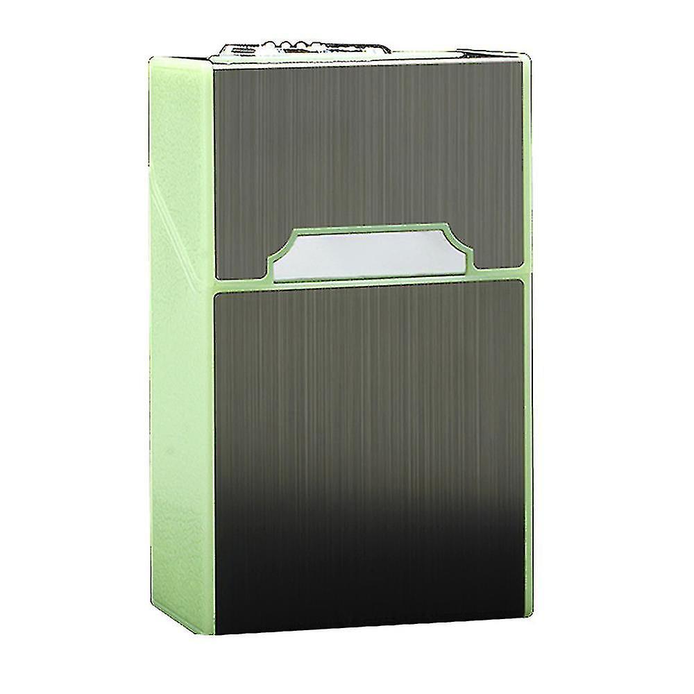 Usb Rechargeable Touch Sensor Cigarettes Lighter Portable Metal Cigarettes Case