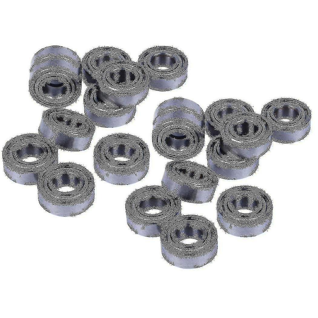 20pcs微型密封金属屏蔽公制径向球轴承型号:Mr115 Zz 5x11x 4mm