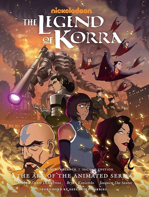 The Legend Of Korra The Art Of The Animated Series  Book 4 by Bryan Konietzko Hardback Book