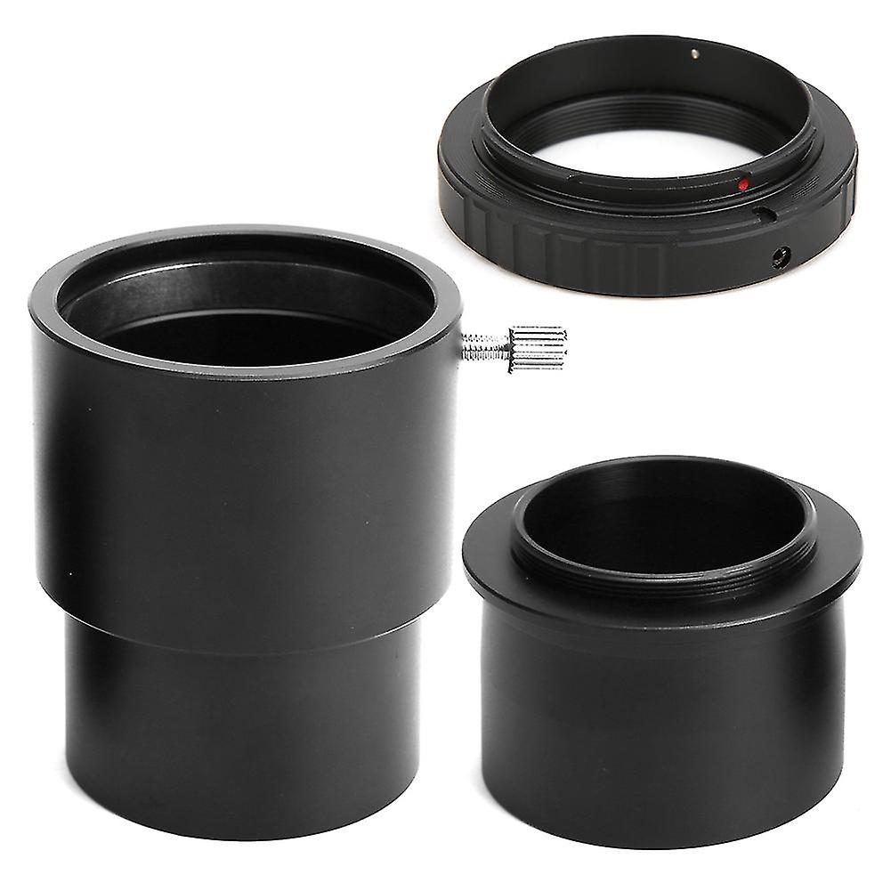 Astronomical Telescope 2in Eyepiece Connection Tube 40mm 2in To T Adapter Video Camera M42x0.75 Thread Detachable Usage For Sonyaf