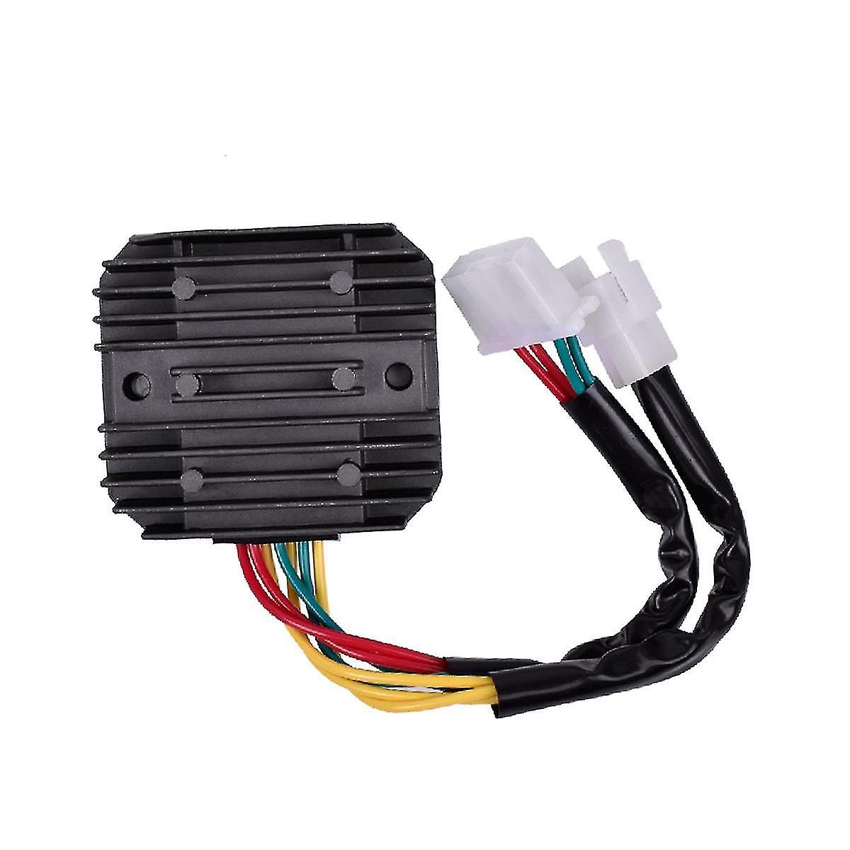Motorcycle Voltage Regulator Rectifier Compatible with Xlv Transalp 600 31600-ms6-921 Sh538d-13