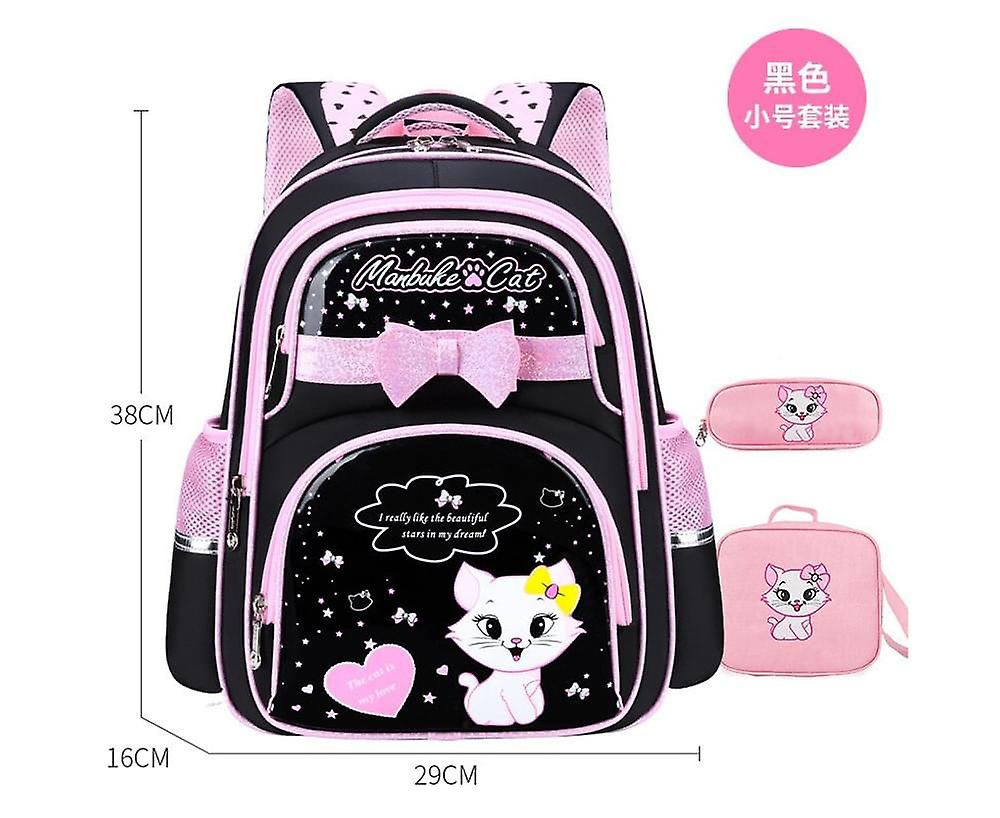 الحقائب المدرسية للأطفال القط الكرتون تقويم العظام حقيبة الظهر للأطفال حقائب مدرسية مقاومة للماء للبنات حقائب الظهر المدرسية Mochila Escolar