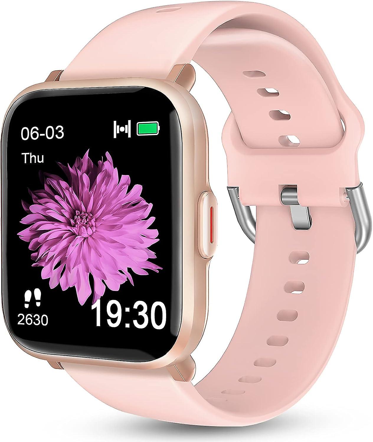 Smart Watch Compatible With Android Phones Ios,  Swim Watch With Heart Rate Monitor Pedometer Calorie