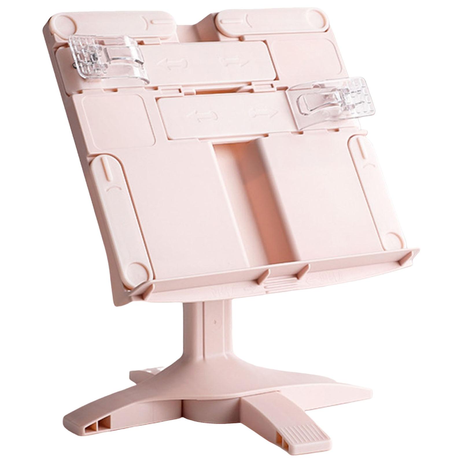 Student Reading Books Holder Cooking Bookstands With Page Paper Clips For Reading Writing Drawing