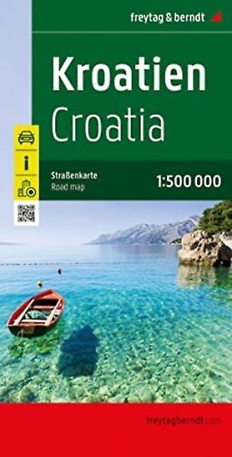 Croatia Road Map 1500000 Paperback Book