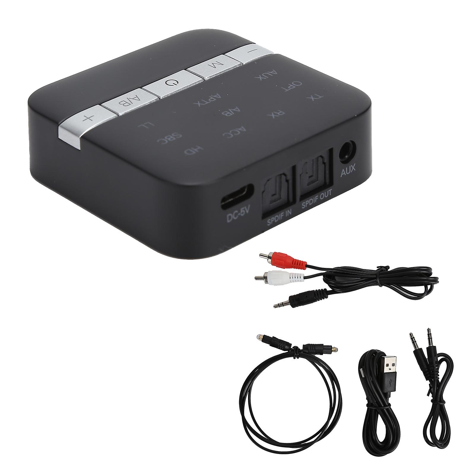 2 in 1 Bluetooth 5.0 Adapter Transmitter Receiver Wireless Bluetooth Audio Adapter for Computer