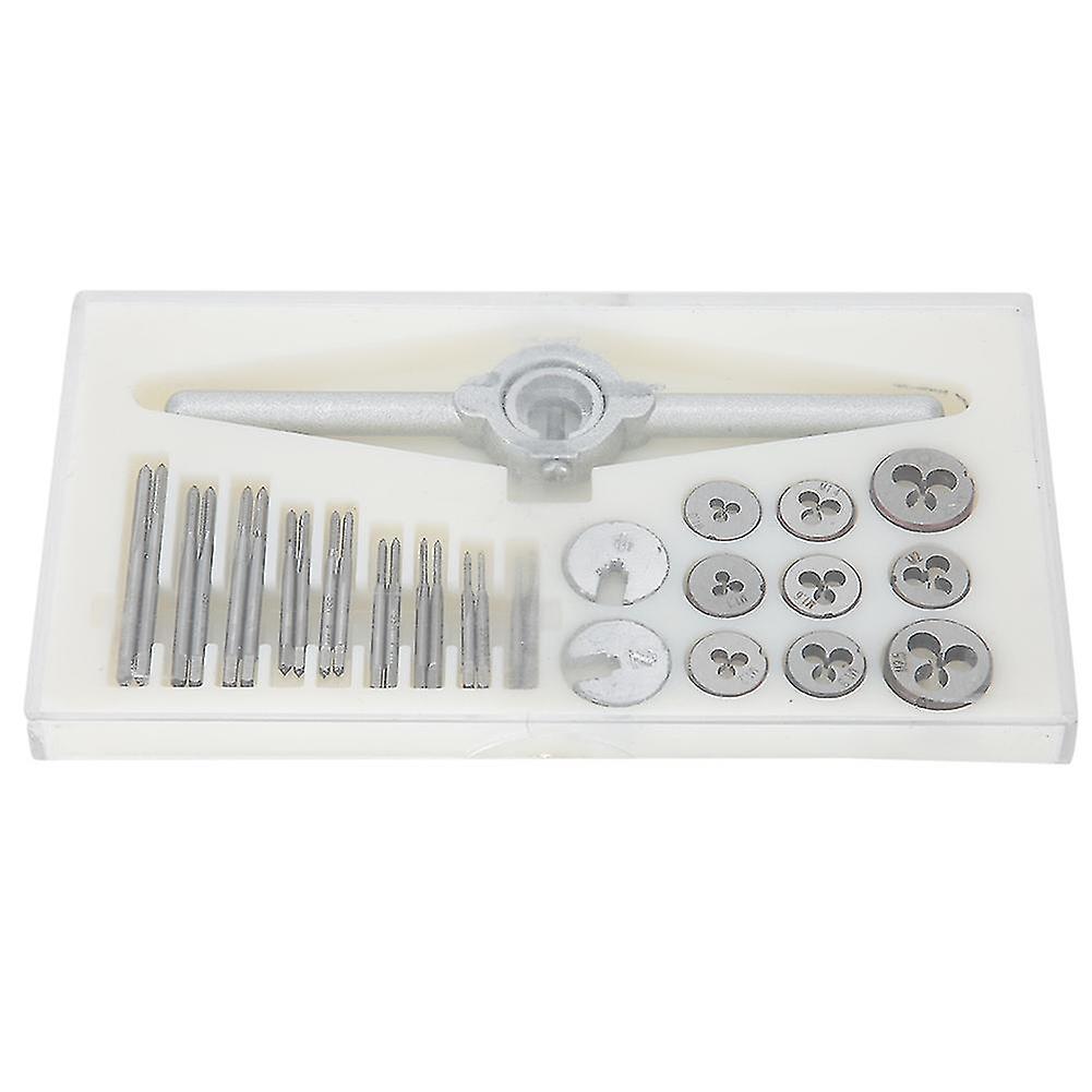 31Pcs/set Metal Screw Tap & Die Set External Thread Cutting Tapping Hand Tool Kit