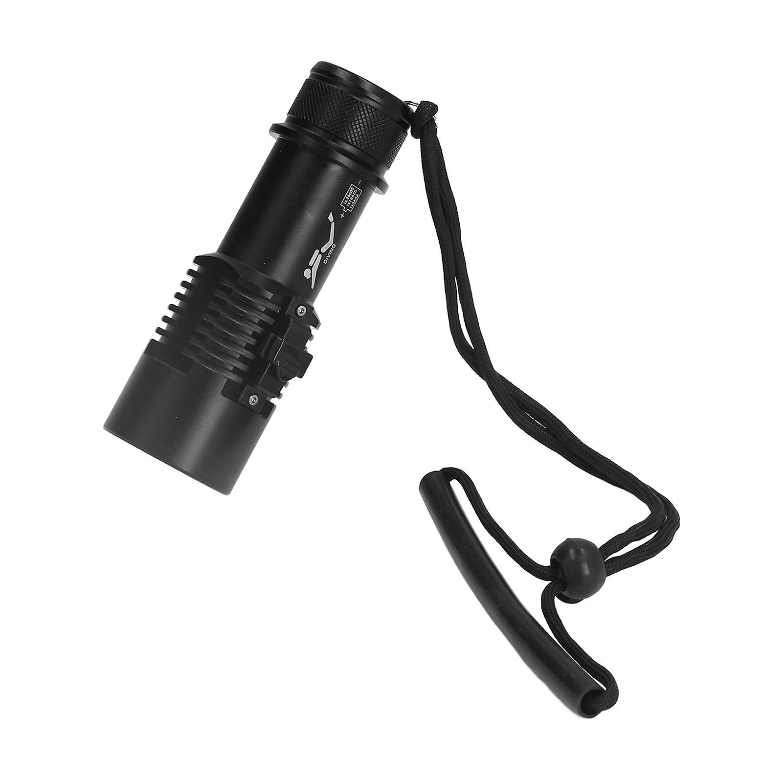 Dive Light 5000LM Magnetic Switch Diving Flashlight Portable Diving 100 Meters IPX8 Waterproof Dive Torch for Diving 