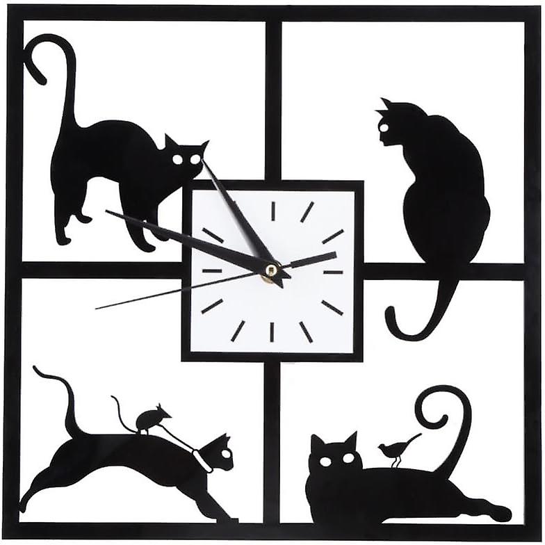Silent Elegant Metal Wall Clock