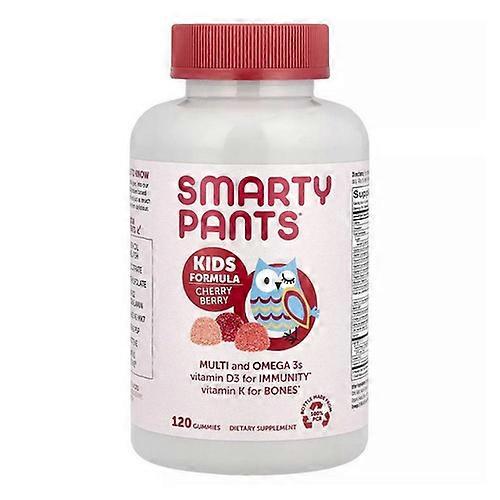 SmartyPants الاطفال كاملة الكرز بيري غائر الفيتامينات، 120 العد (حزمة من 4)