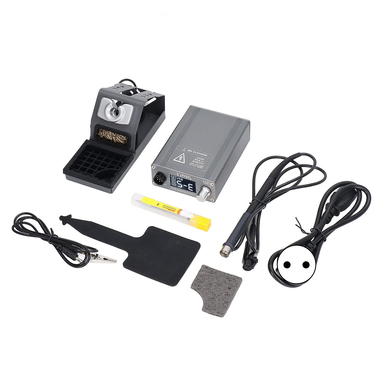Intelligent Phone Soldering Station with LCD Display and Constant Temperature Control EU Plug