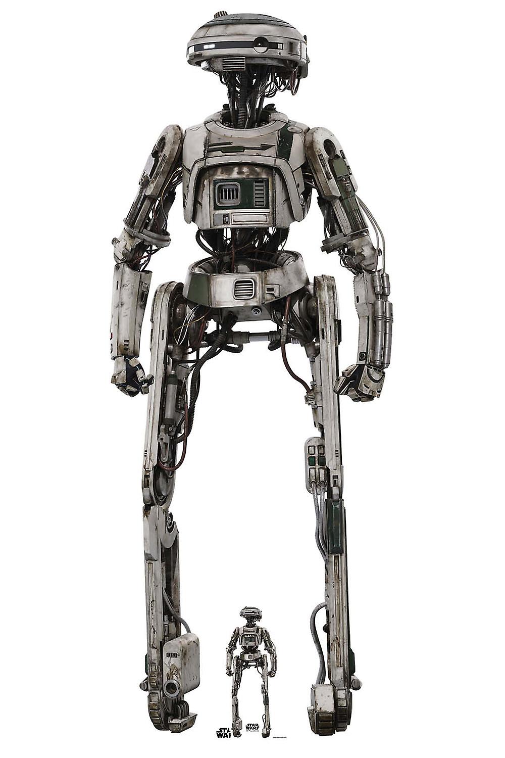 L3-37 Droid from Star Wars Cardboard Cutout Official Standee / Standup