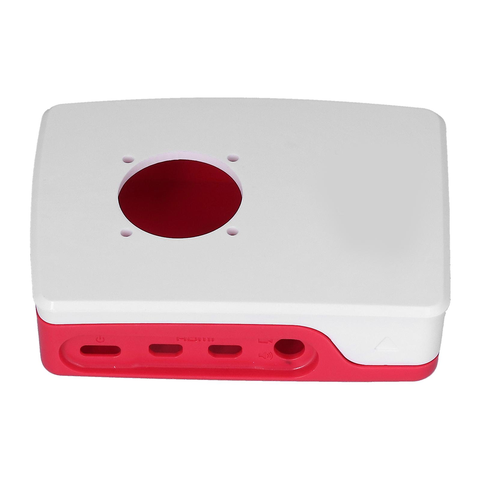 Protective ABS Case with Black Cooling Fan for Raspberry Pi Enclosure