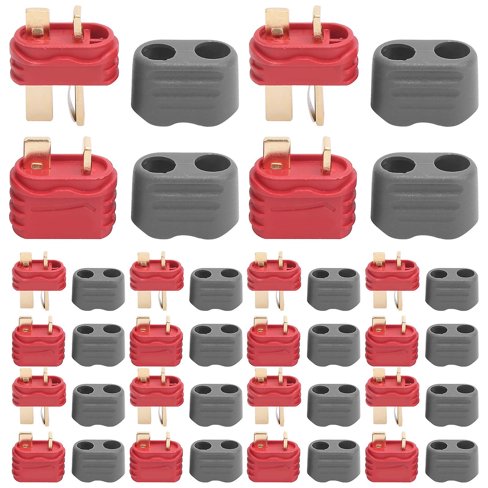 10 sets RC connector adapters T-connector male/female with case for remote control car model p