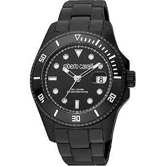 Roberto Cavalli RC5G042M0065 - Quartz Mâle Analogique Acier Inoxydable