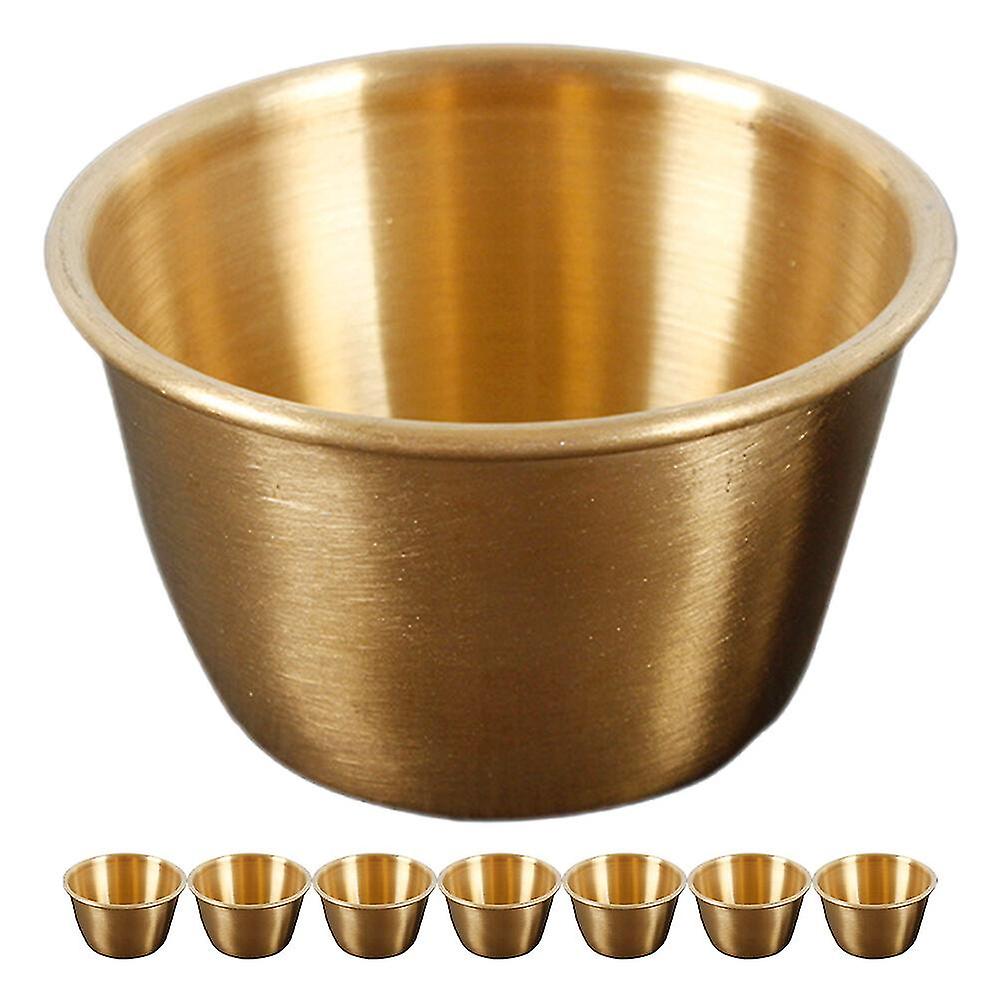 Newway 8pcs Sauce Dipping Bowls Mini Sauce Cups Pudding Cups Restaurant Condiment Cups