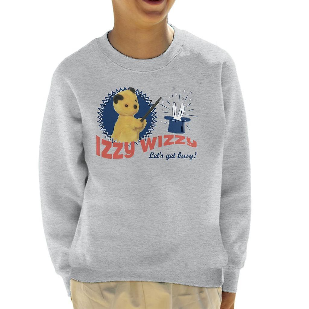 Sooty Retro Izzy Wizzy Let's Get Busy Kid's Sweatshirt