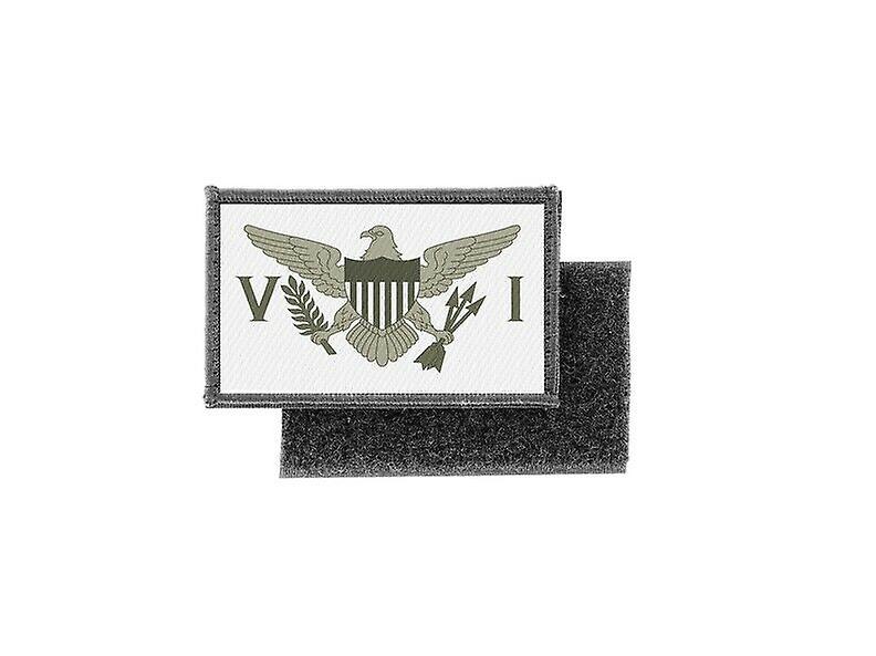 Patch ecusson prints camo camouflage flag badge U.S. virgin islands