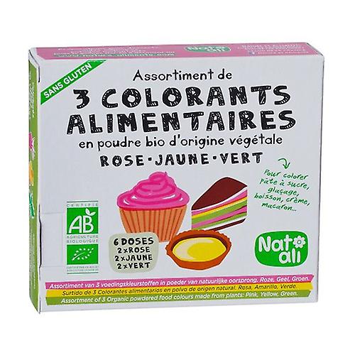 Food coloring 2 units of 30g