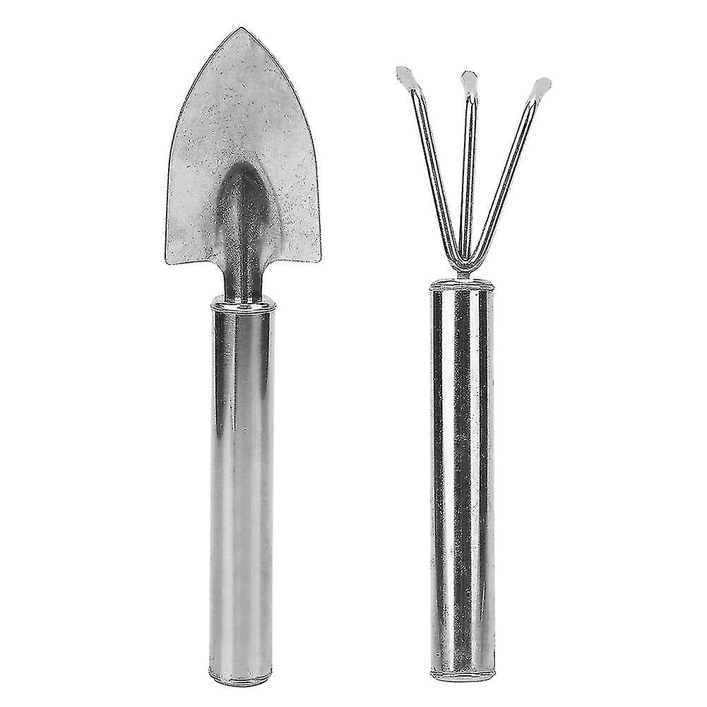 Small Stainless Steel  Rake - Bonsai Flower Plant Digging Tool