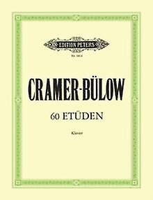 60 Studies For Piano Selected And Ed. By Hans Von Bulow Paperback Book