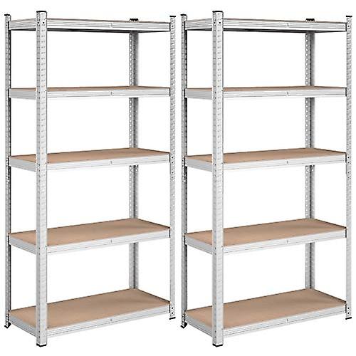 Heavy-duty adjustable garage shelves, 875 kg Capacity
