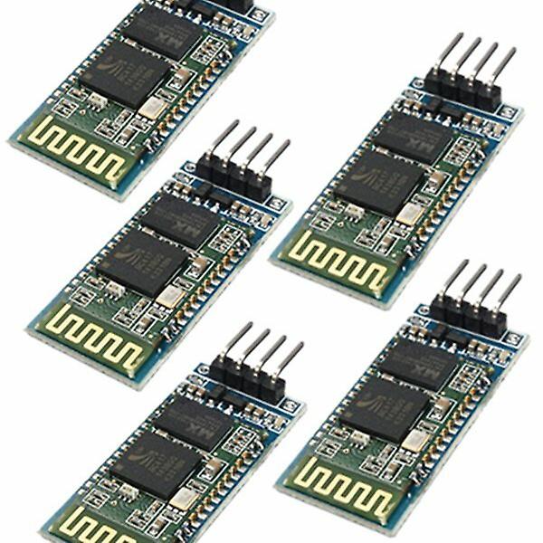 5Pcs Hc-06 Wireless Bluetooth Transceiver Rf Main Module Serial