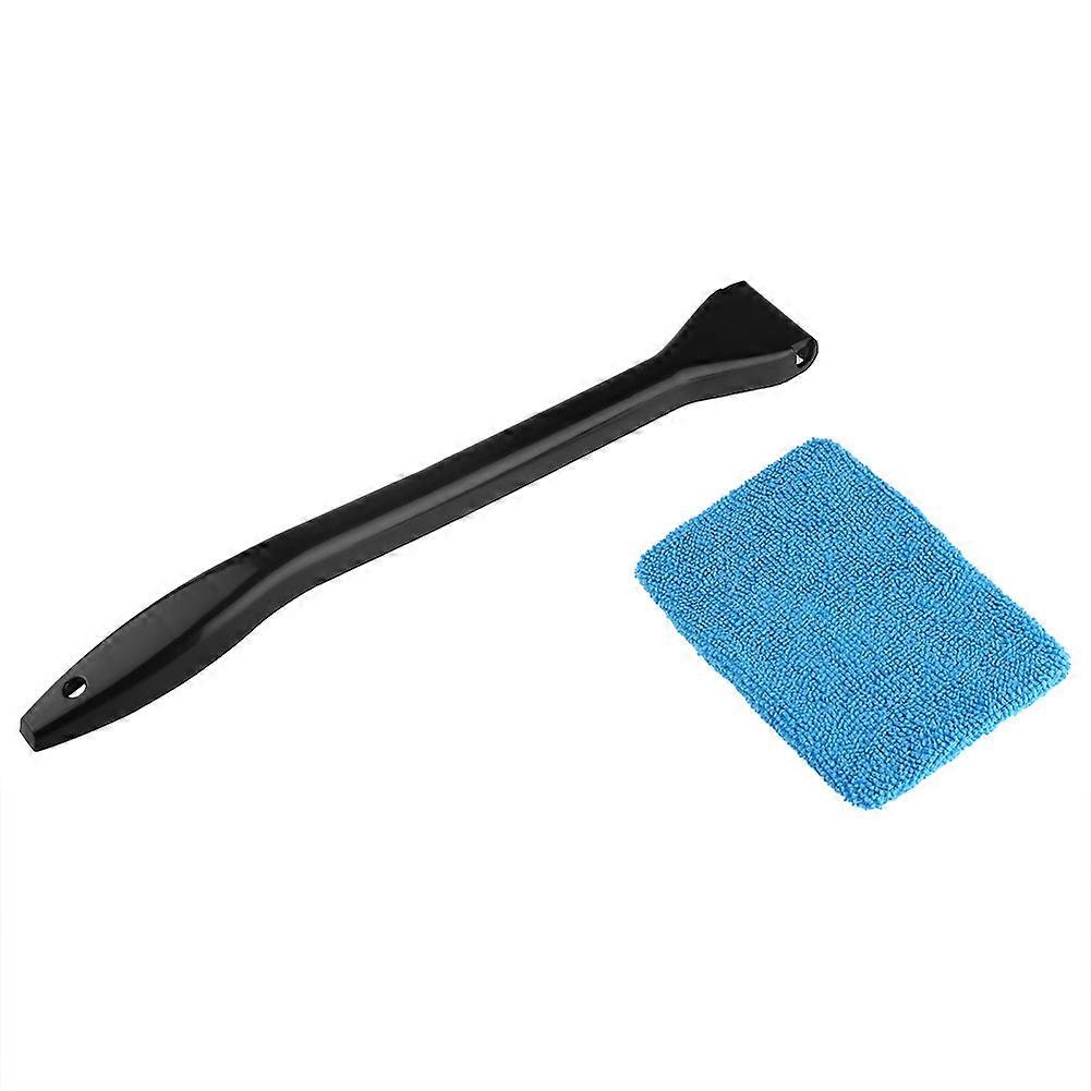 Car Windshield Cleaning Brush Automobile Window Dust Dirt Removal Tool Easy To Use Light Blue