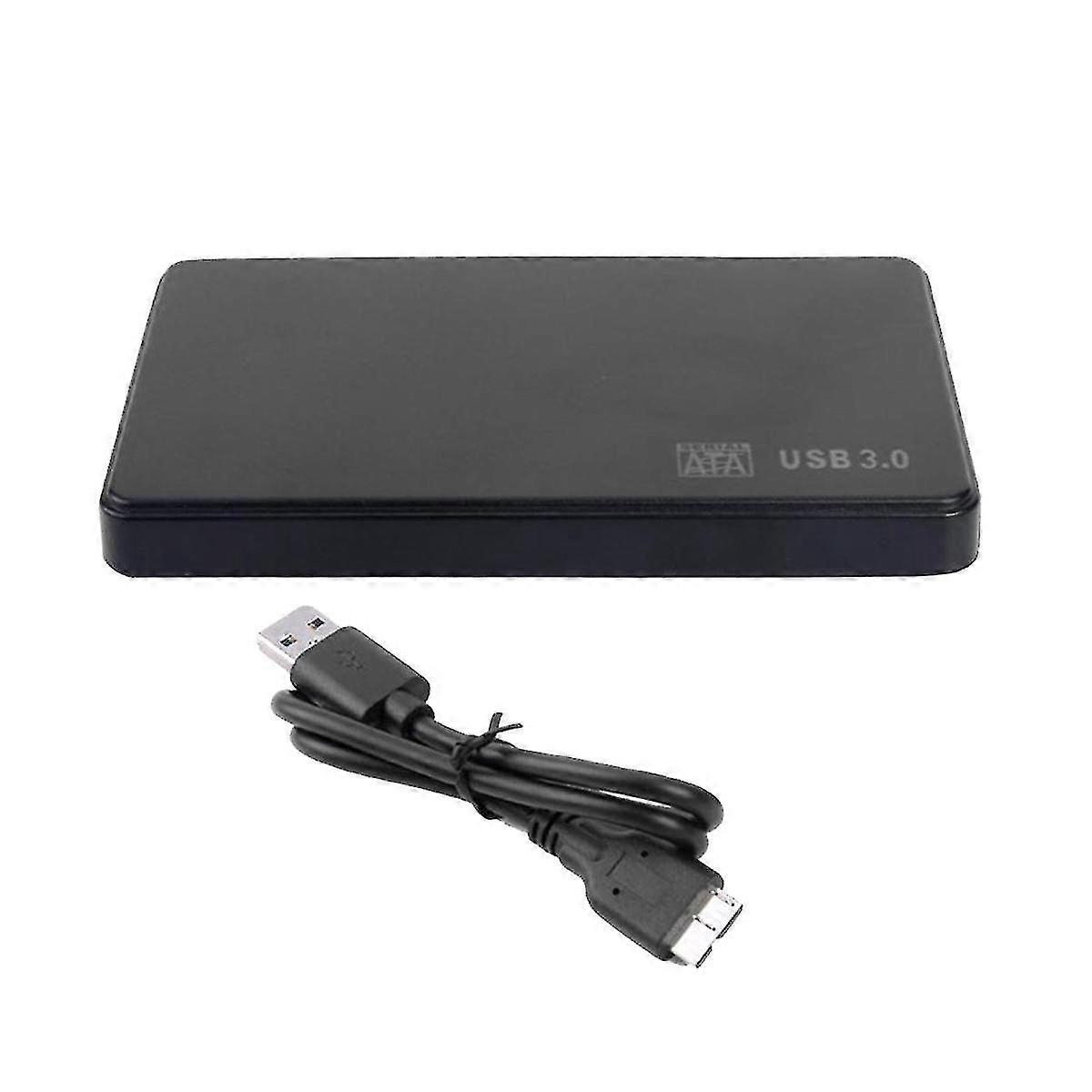 2.5in Sata To Usb 3.0 Solid State Enclosure Mobile Hard Disk Cassette With Usb3.0/2.0 Cable For Hdd