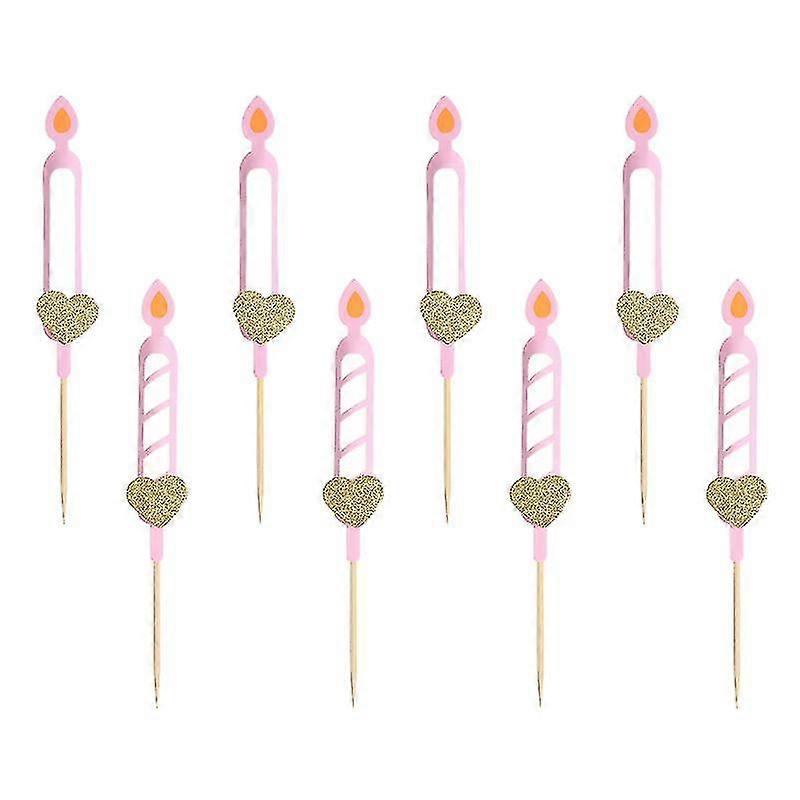 8pcs cake decorations , Cupcake Ornaments