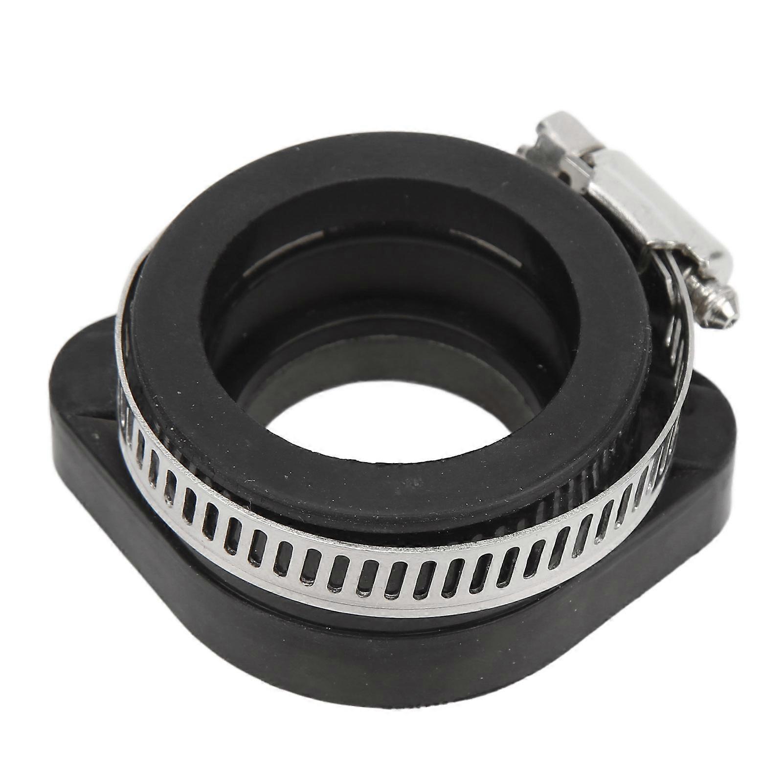 محول المكربن للدراجات النارية المطاط الأسود المدخل المشعب الكربوهيدرات التمهيد ل KEIHIN KOSO OKO 47 × 28 مم / 1.85 × 1.1 بوصة