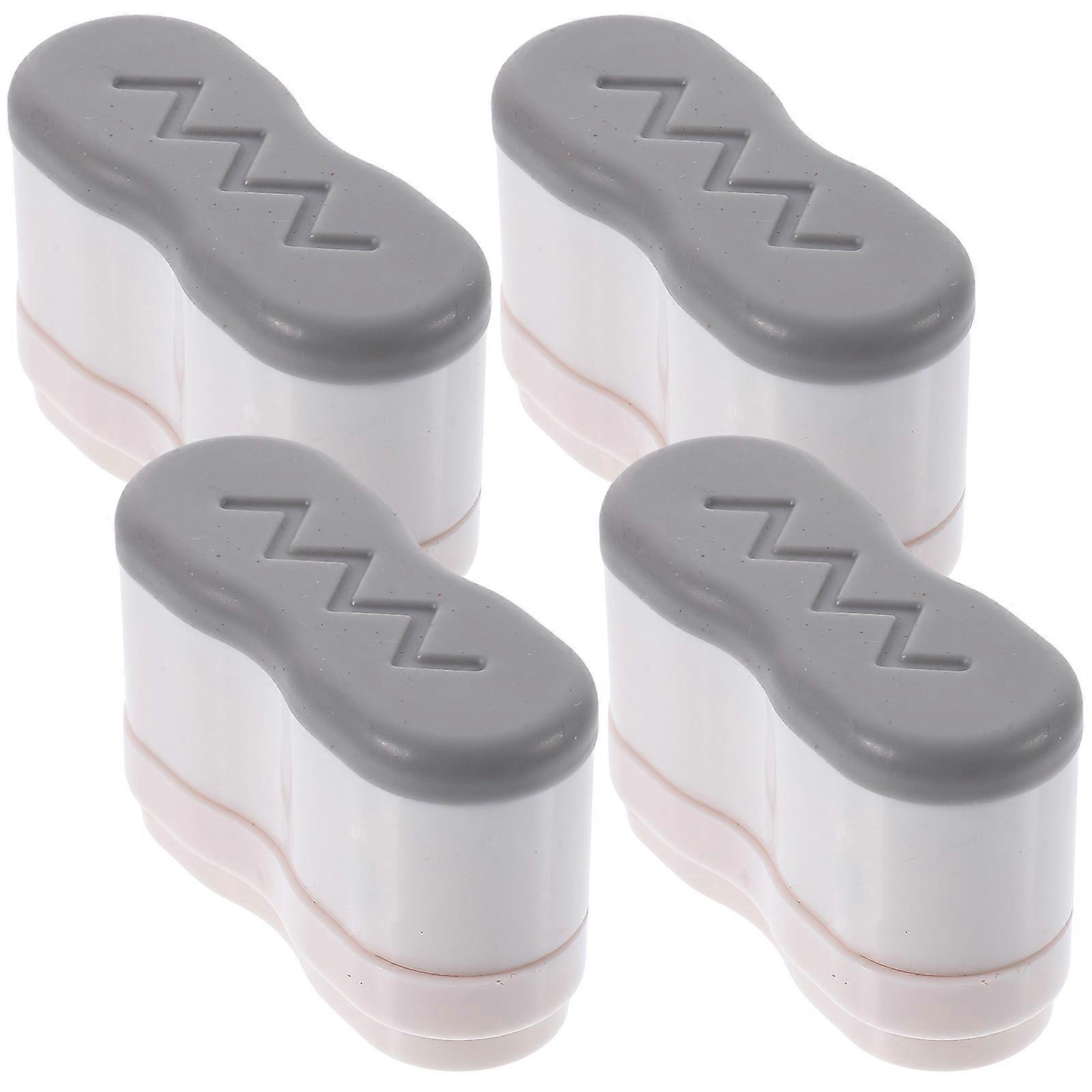 4 Toilet Part Pcs Bidet Toilet Seat Bumper Replacement Kit with Strong Adhesive
