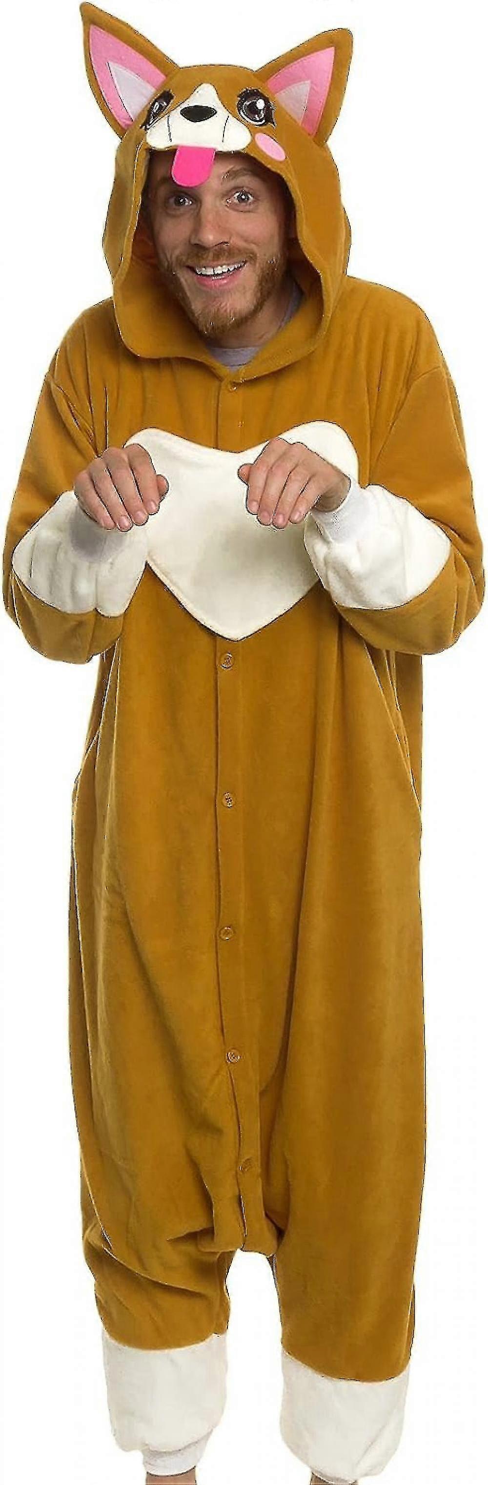 Adult Halloween Costume - Animal And Sea Creature - Plush One Piece Cosplay Suit For Adults, Women And Men Funziez!