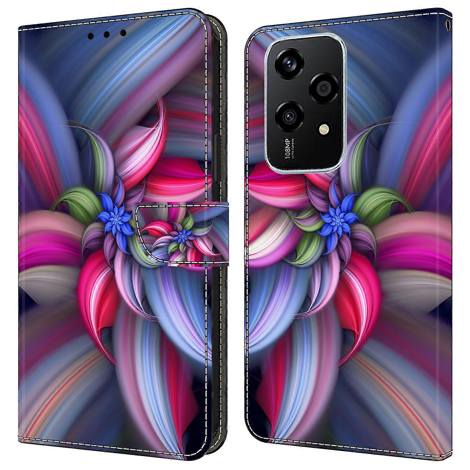 For Honor 200 Lite Case 3D Pattern PU Leather Wallet Phone Cover with Stand