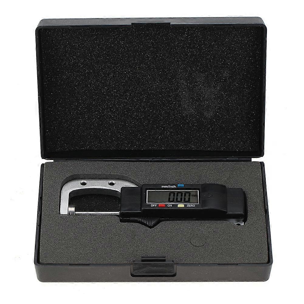 Horizontal Type Electronic Digital Display Caliper Thickness Gauge Measuring Tool 0-25mm YEMAA