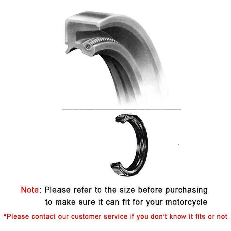 Motorcycle Front Fork Seal Kit – 41x53x8/10.5 Oil & Dust Seals – 2 Of Each – Berliii - View #5