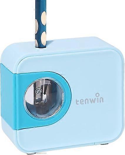 Electric Pencil Sharpener, Battery Powered Pencil Sharpener for 6-8mm Pencils, Durable Blade for Quick Sharpening, Portable Pencil Sharpener for Schoo