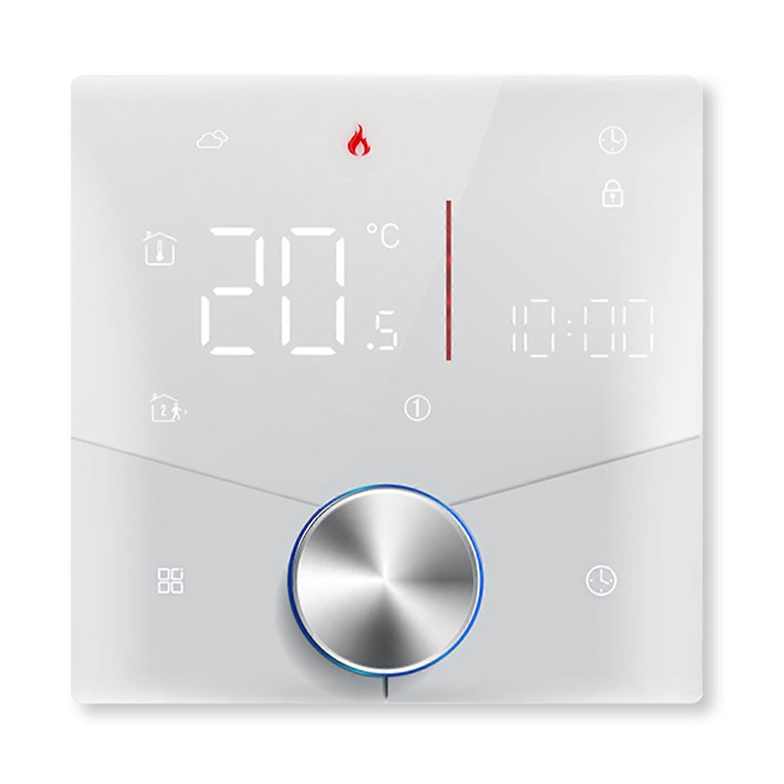 Wifi Intelligent Thermostat With Knob Button Multi-function Floor Heating Controller For Home Use