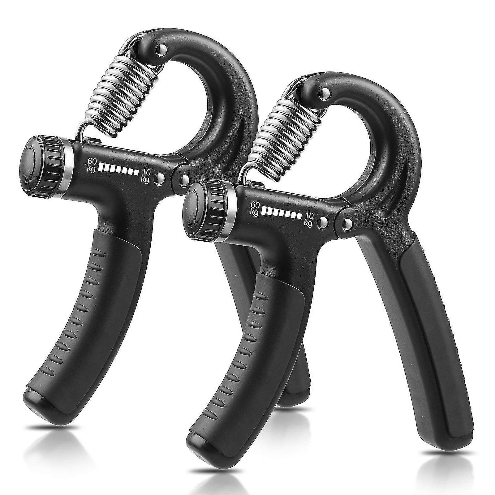 Set Of 2 Hand Trainer Forearm Trainer, Adjustable Resistance 10-60kg, Hand Forearm Training Device, Grip Grip Strength Trainer, Non-slip Handle, For A