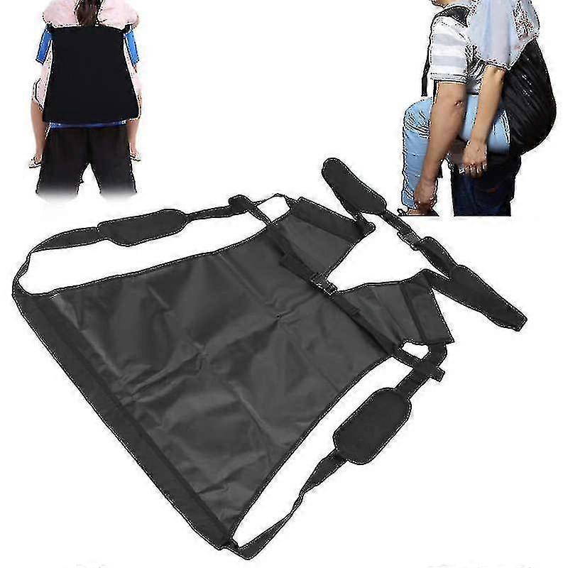Patient Lift Sling Carrier Nylon Belt Up Down Stairs Wheelchair Car Bed One-person Transfer Strap For Elderly Disabled Moving