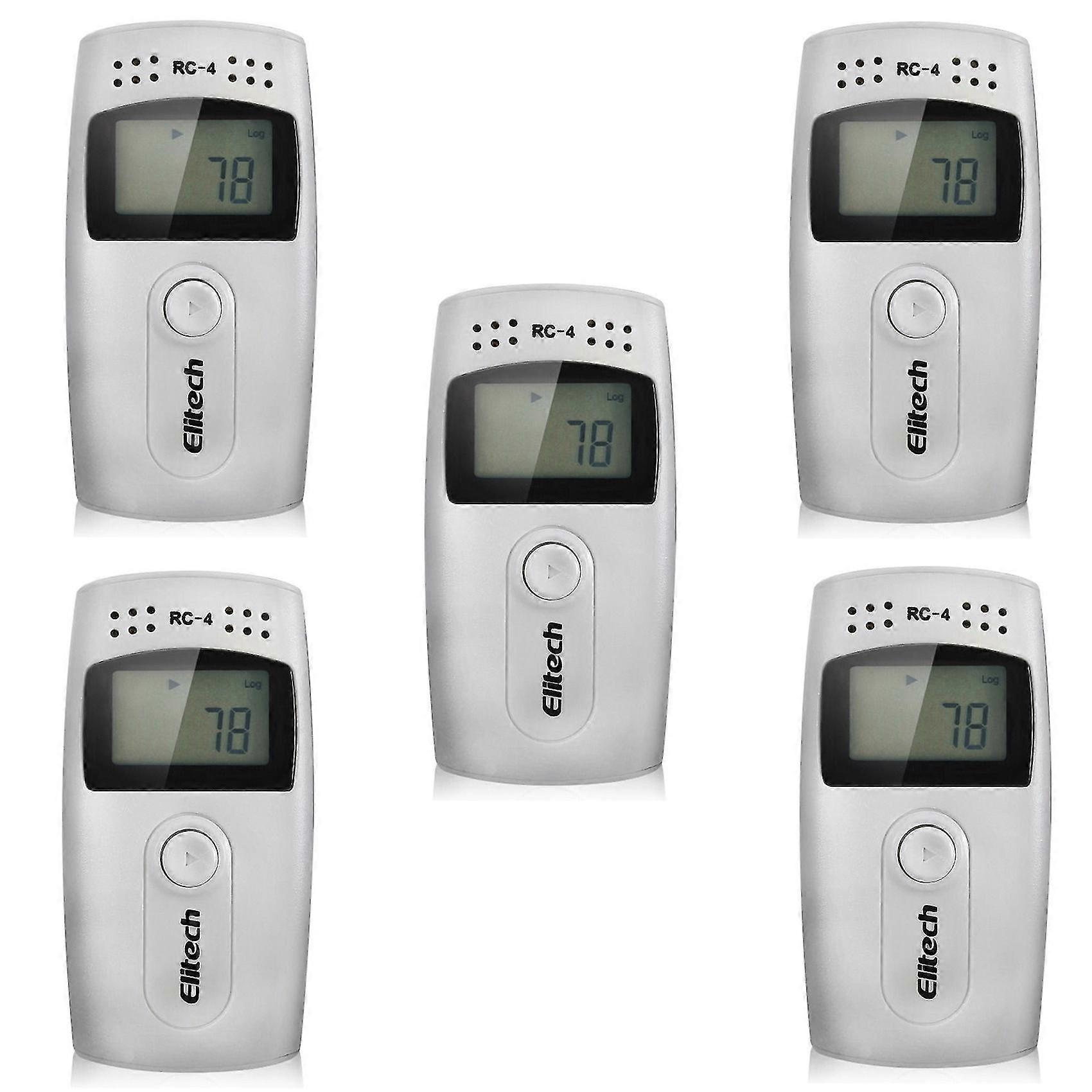 Elitech Rc-4 USB Temperatur-Datenlogger Datenlogger Externer Sensor