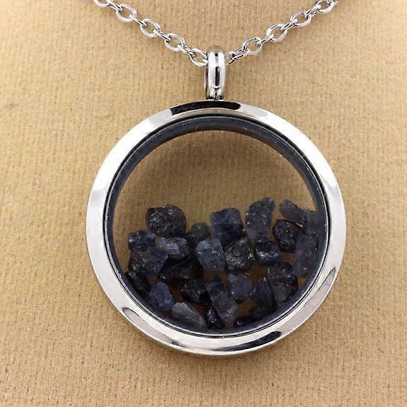 Raw Sapphire Necklace