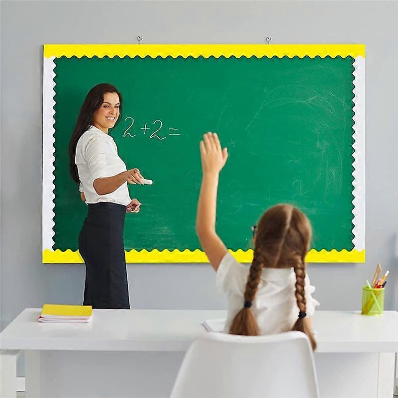 8 Scalloped Bulletin Board Borders Bulletin Boarder Trim Decoration Borders for Classroom Decoratio