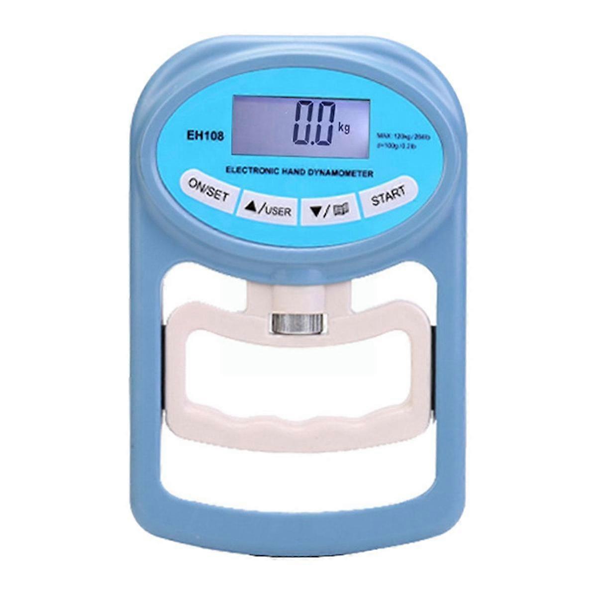 Hand Dynamometer Grip Fitness Wrist Hand Dynamometer Grip Meter Electronic Measurement 265 Lbs Hand