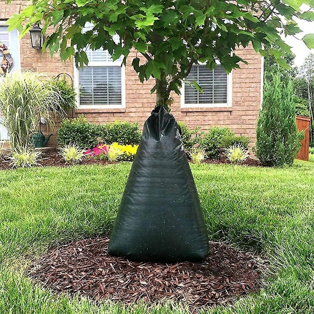 20 Gallon Portable Slow Release Tree Watering Bag Dripping Irrigation Pouch