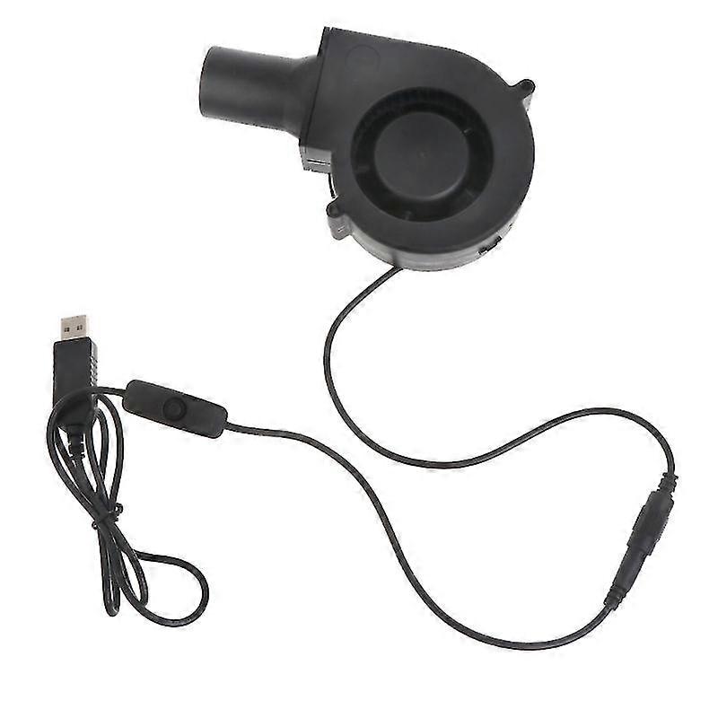 Type C/USB 5V 12V Air Blower Portable-Fire Blower Flame Exciter with Switch