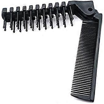 Travel Comb Brush Combo Folding Small Mini Portable Pocket Size Collapsible Foldable for Purse Women Men