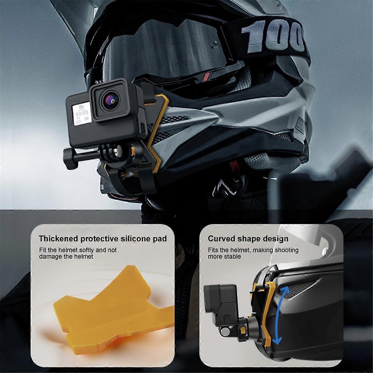 Camera Quick Release Bracket Motorcycle Helmet Chin Strap for Gopro12 Accessories Sports Camera Ma