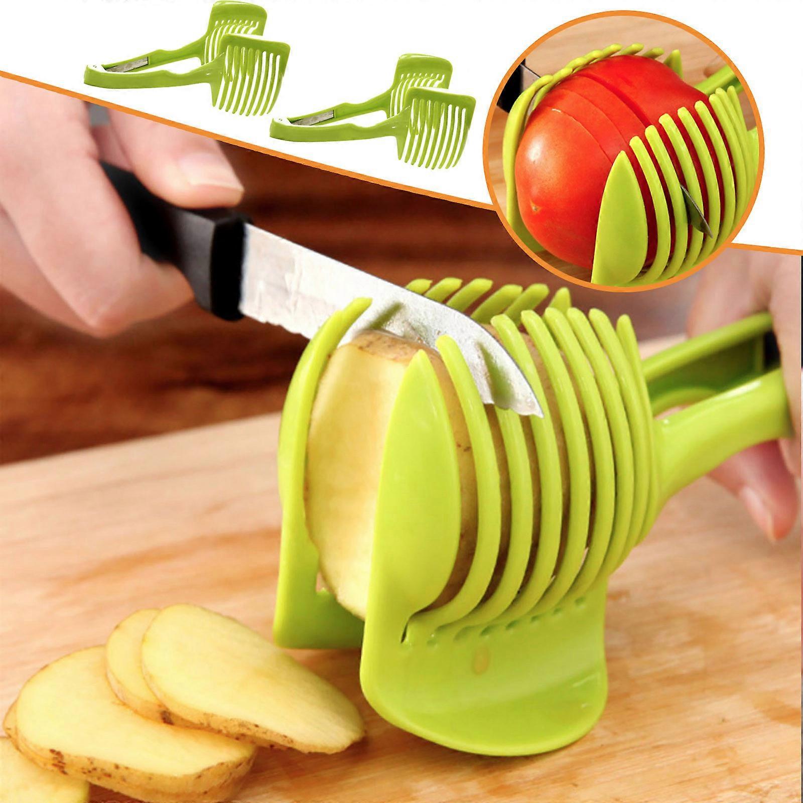 3 Stück Handheld Zirkuläre Mode Zitronenscheiben Tomate, Hand Zitrone Tomate